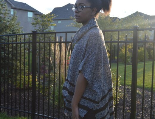 Teen blogger Nyah Marie AKA Style Stalker shows you how she style's this Charlotte Russe Striped and Marled Striped sweater. Not only is this post perfect for the fall weather, but it gives you some major outfit inspiration, since a poncho is so easy to style. Click to read on...